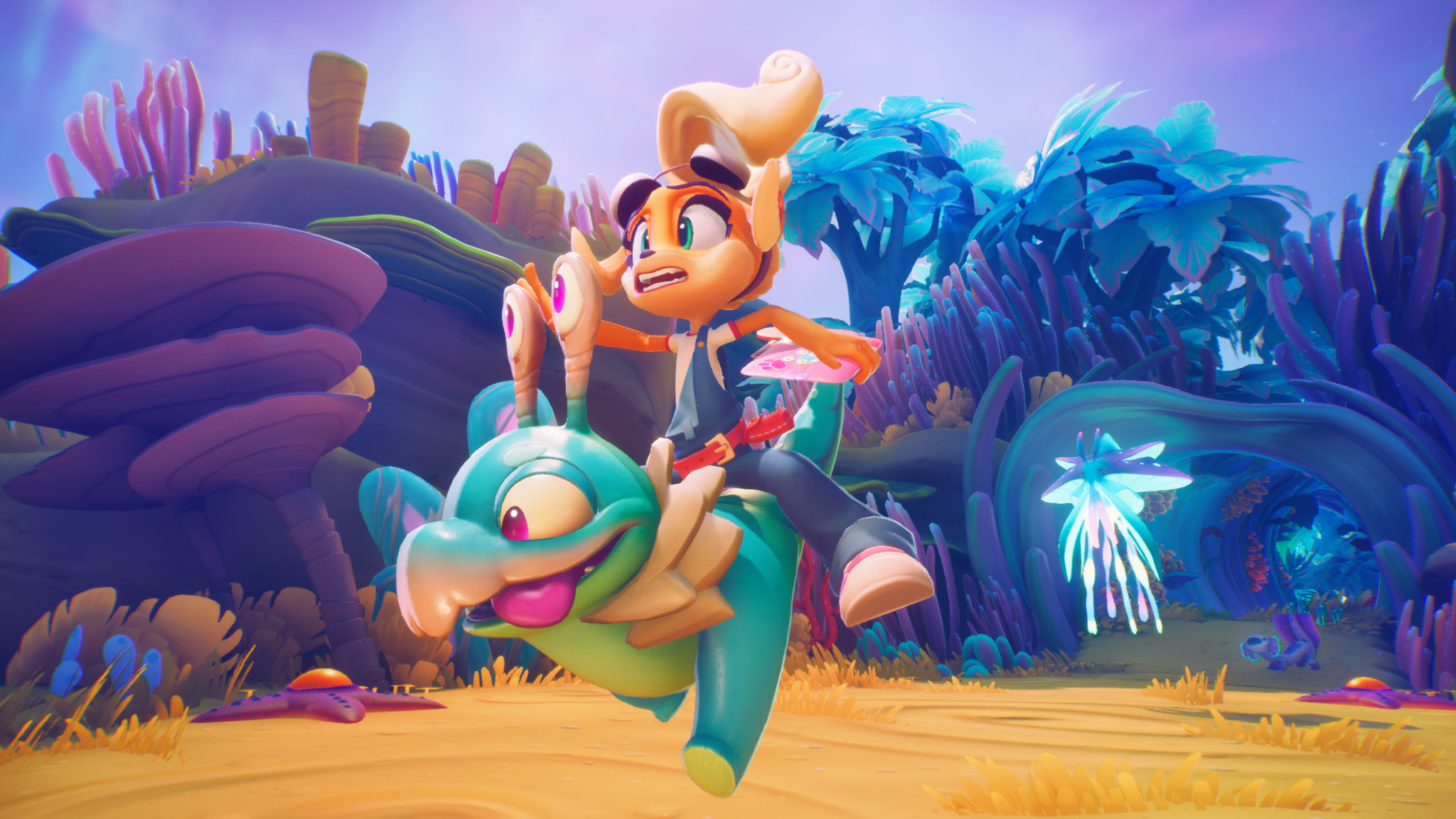 Crash Bandicoot: Shnurgle Animal Riding with Coco in Crash Landed  Screenshot (Crash Bandicoot 4: It's About Time) – Crashy News