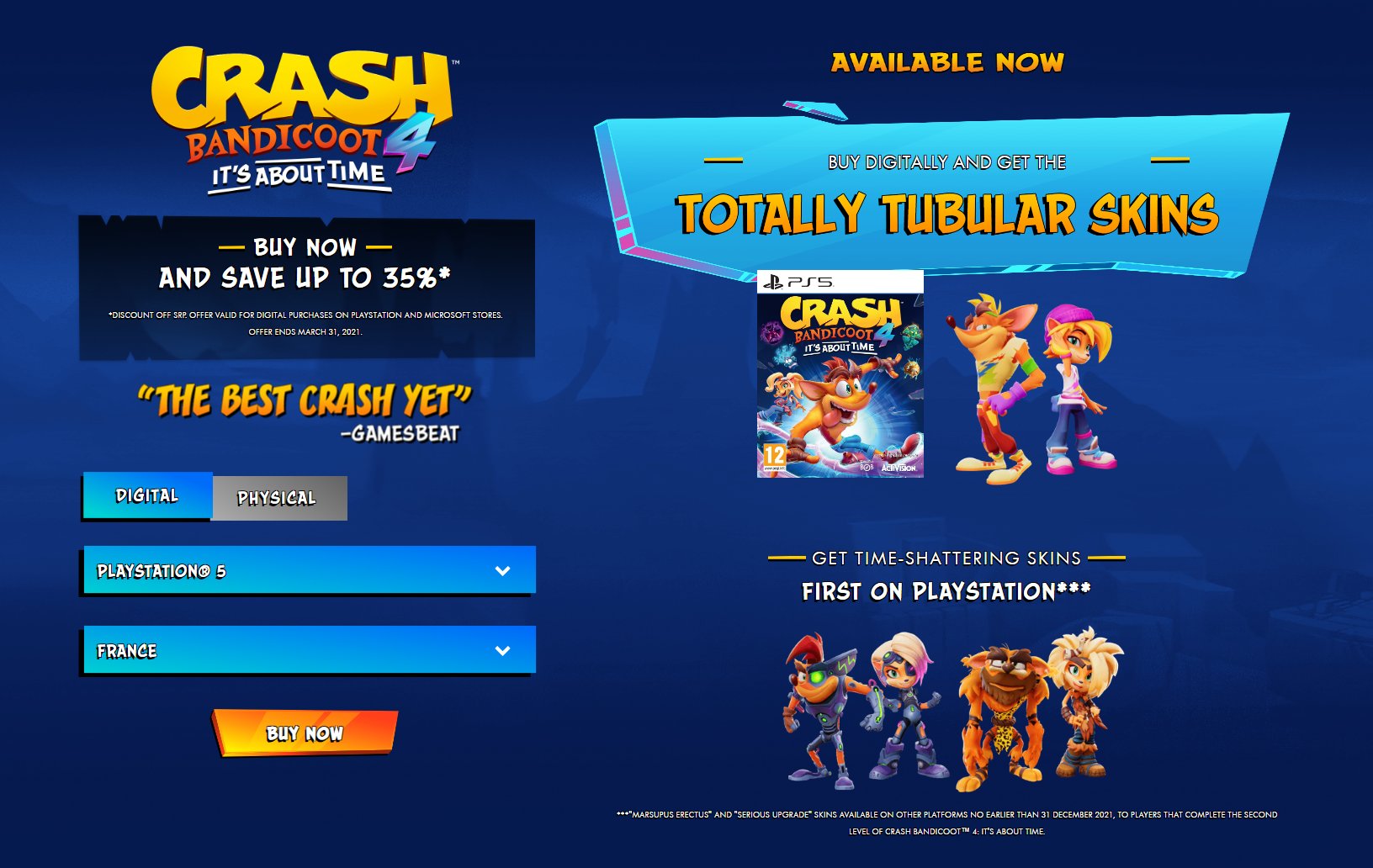 Buy Crash Bandicoot™ 4: It's About Time