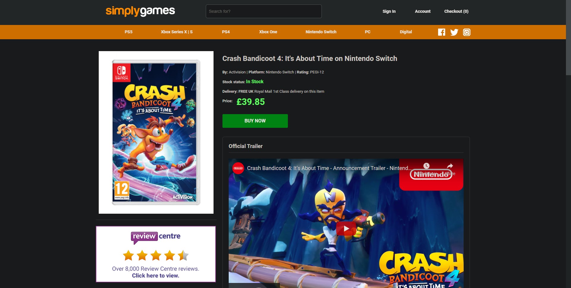 What if Crash was in Super Smash Bros? - British Bandicoot