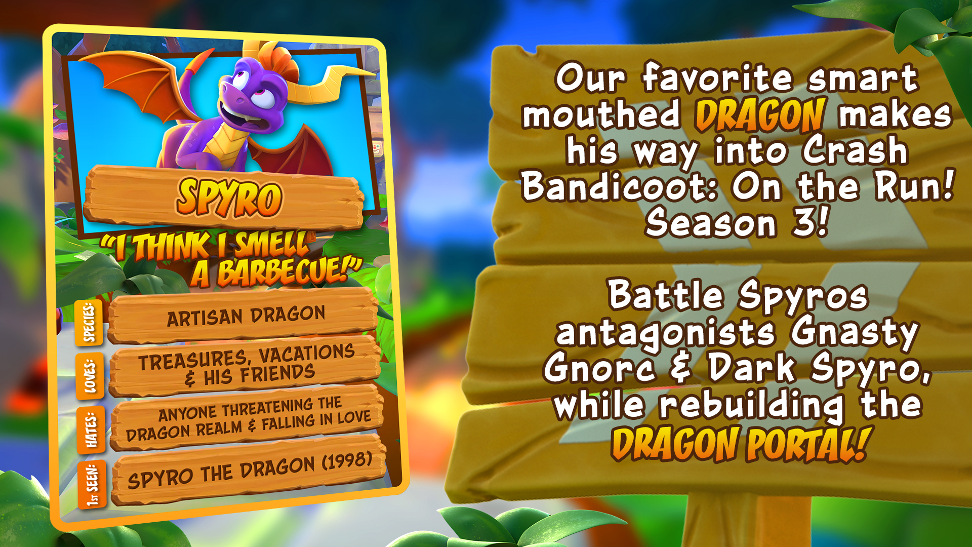Spyro o Dragão, Crash Bandicoot Wiki